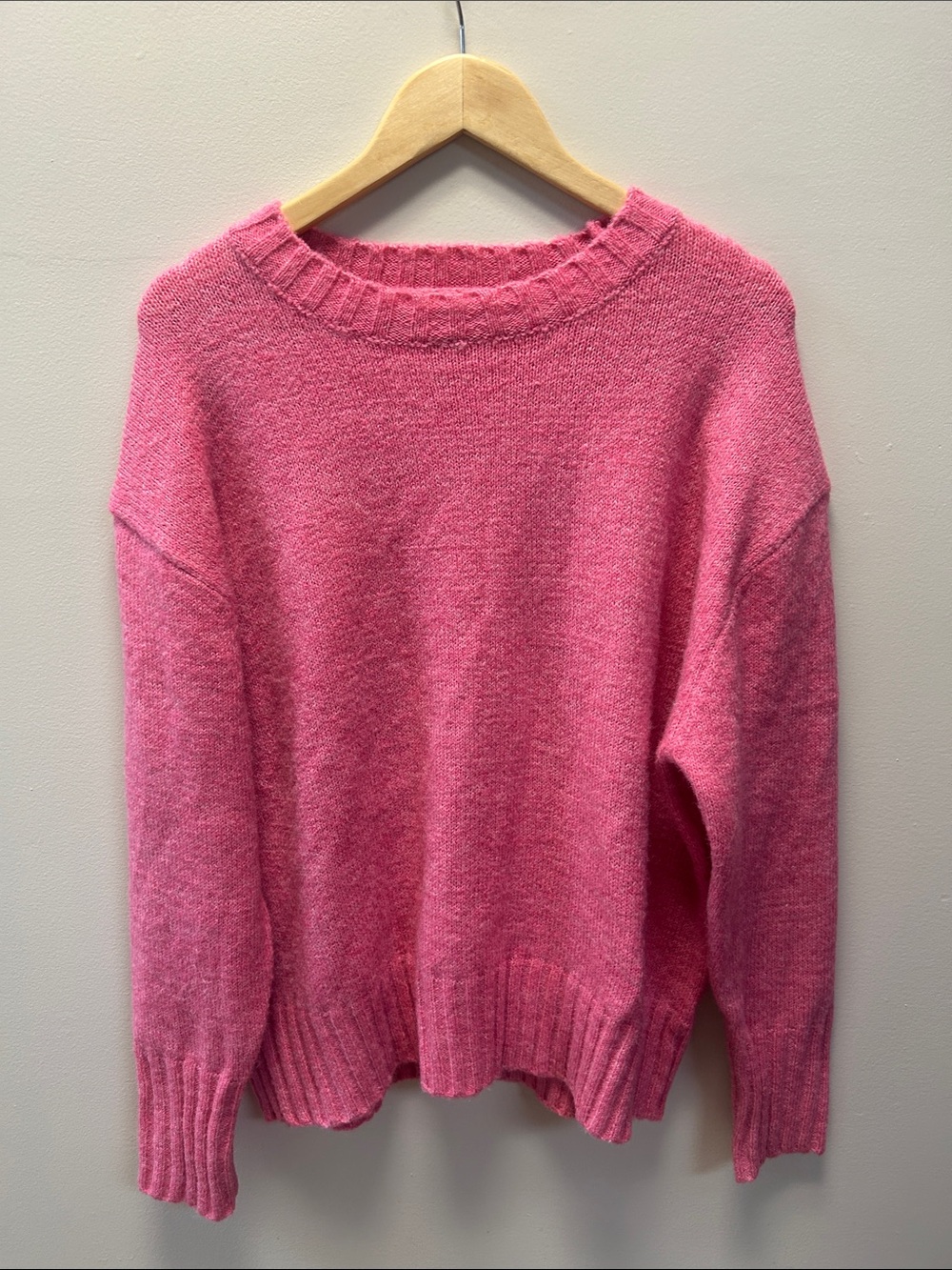 Princess Polly Bubblegum Pink Crewneck Sweater